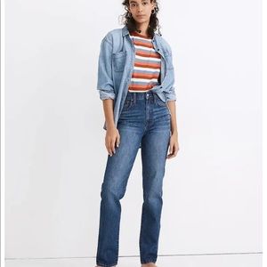 Madewell The Perfect Vintage Full Length Jean MC498 Women's Sz 28